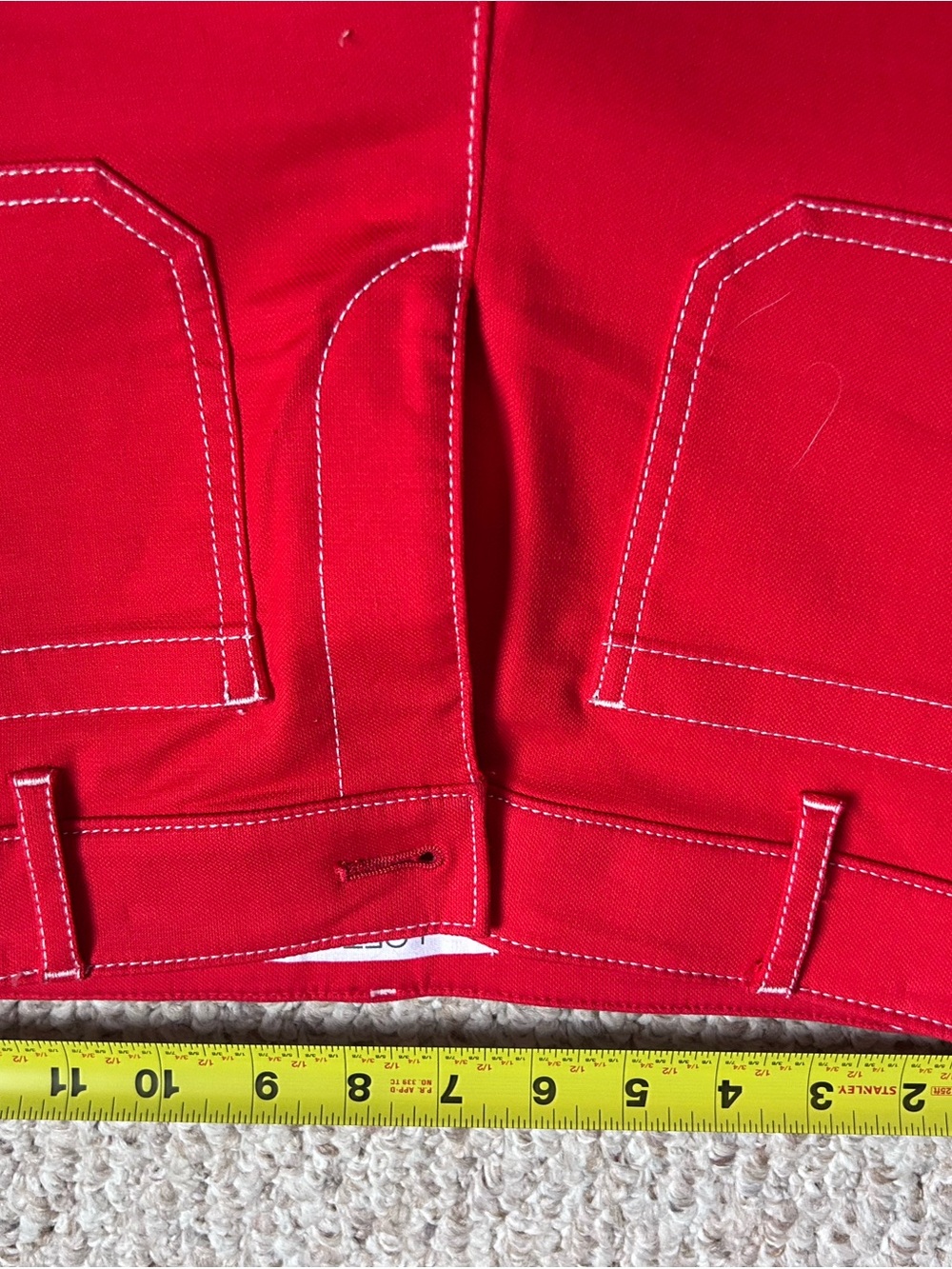 LOFT Red High-Rise Wide-Leg pants 2P - Picture 6 of 10